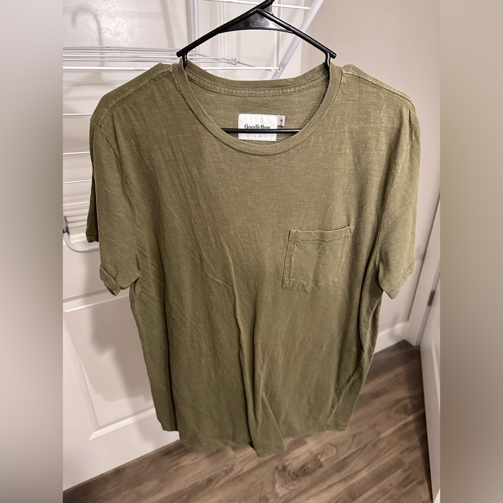 Men fashion pocket tee medium good fellow and co